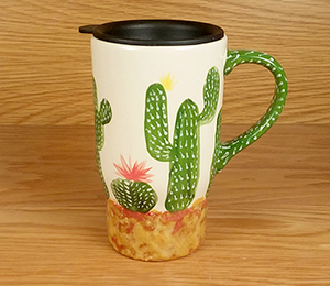 Nyack Cactus Travel Mug
