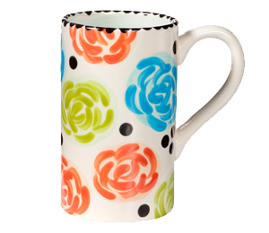 Nyack Simple Floral Mug